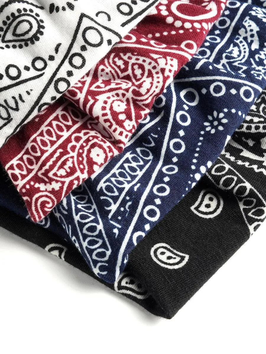 Knotted Turban Headbands (4-Pack)