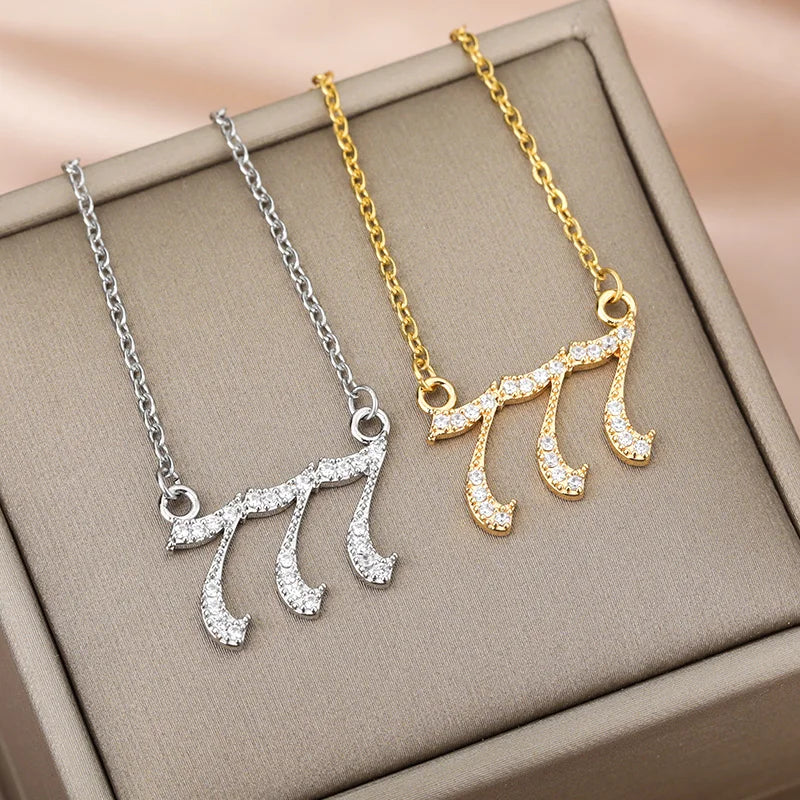 Angel Number Pendant Necklace