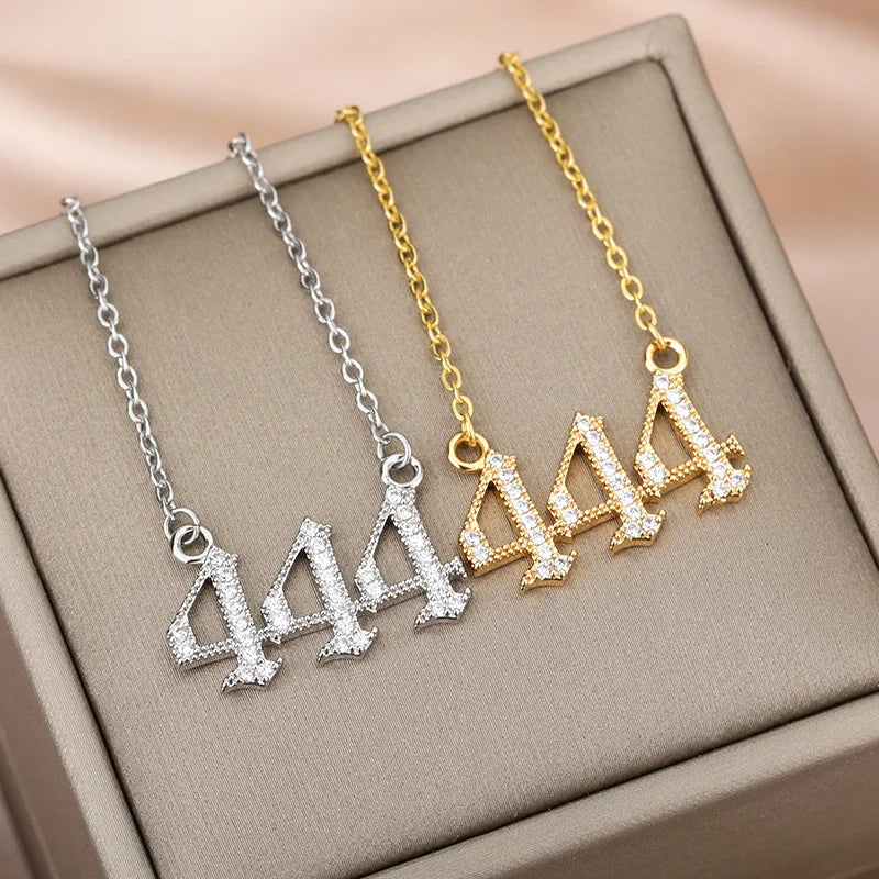 Angel Number Pendant Necklace