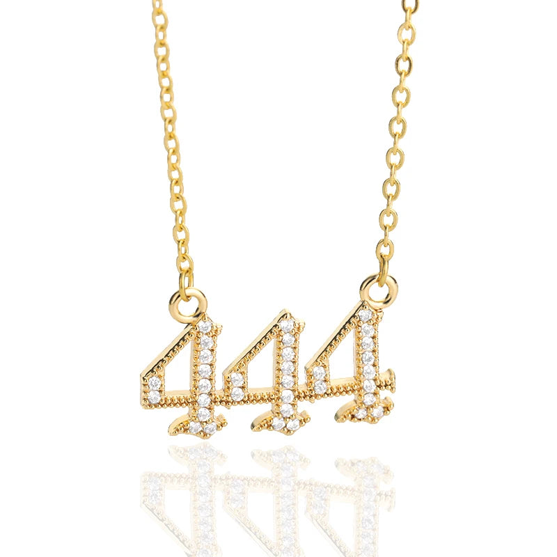 Angel Number Pendant Necklace