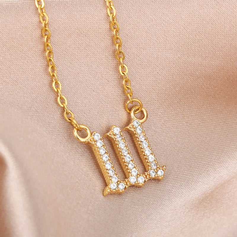 Angel Number Pendant Necklace