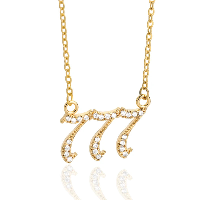 Angel Number Pendant Necklace