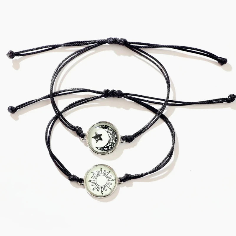Moon & Sun Couple Bracelet