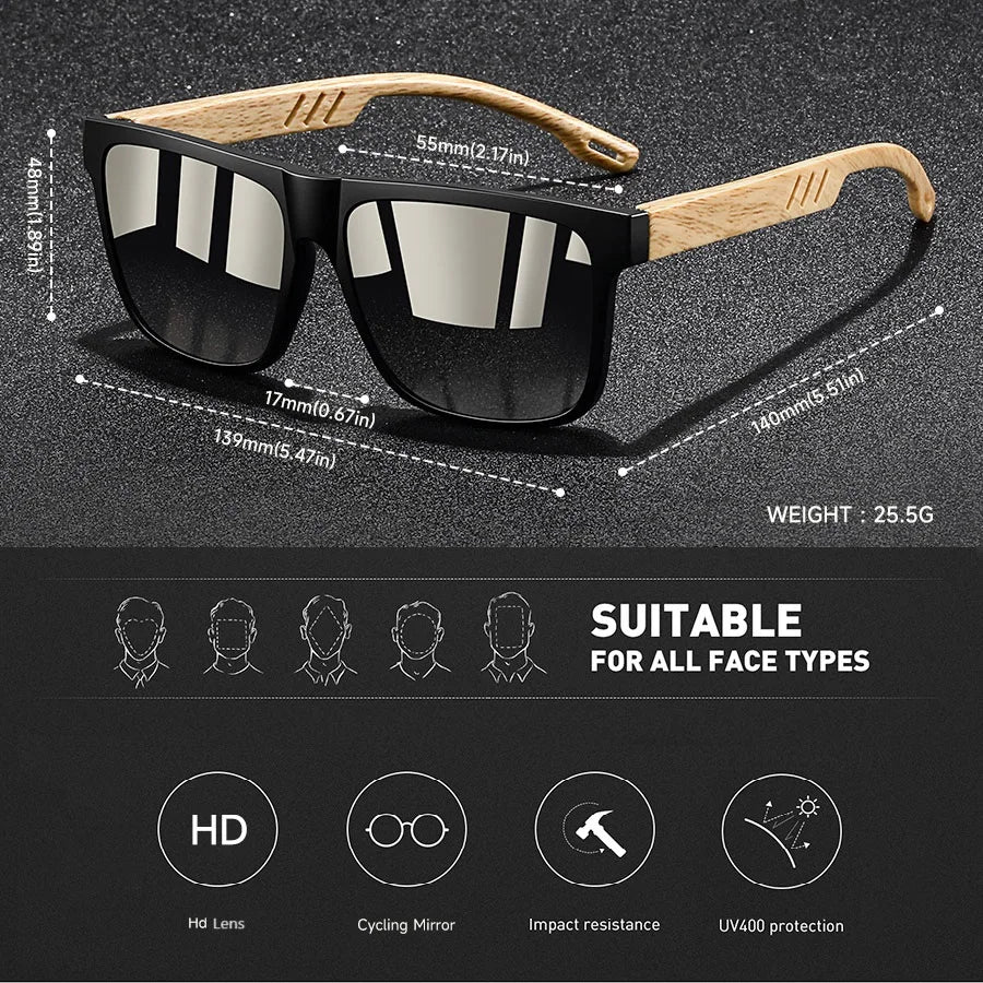 Vintage Square Sunglasses