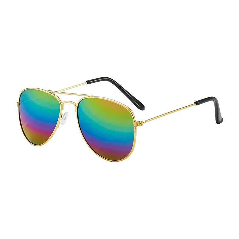 Kids Vintage Pilot Sunglasses