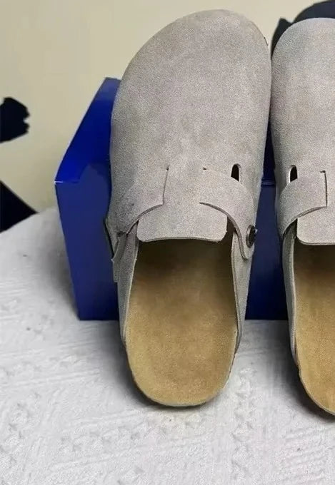 2026 New Fashion Leather Sandals for Men And Women Retro CasualComfortable Anti-Slip Beach Shoes for Spring And Autumn Ffashion