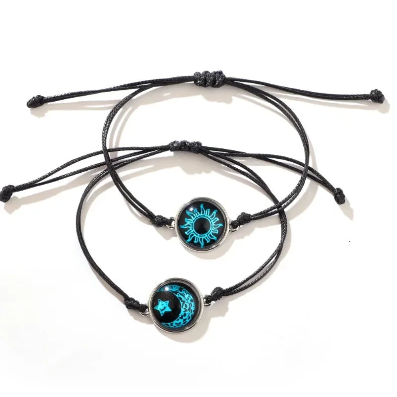 Moon & Sun Couple Bracelet