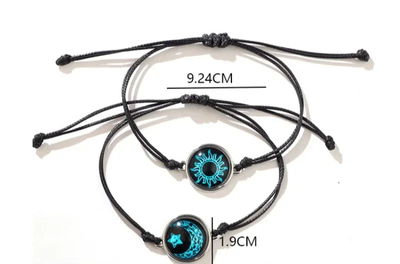 Moon & Sun Couple Bracelet