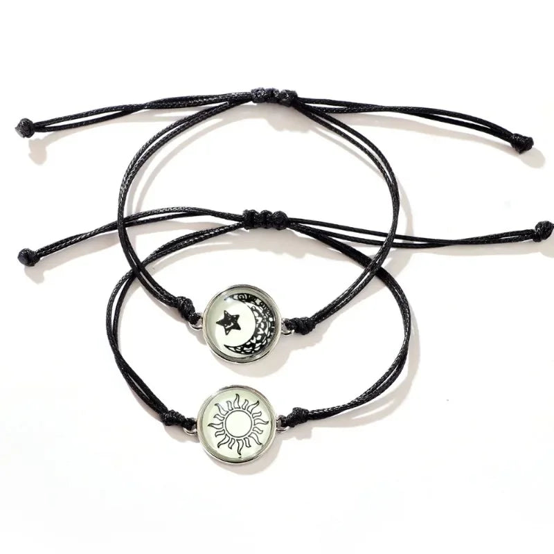 Moon & Sun Couple Bracelet