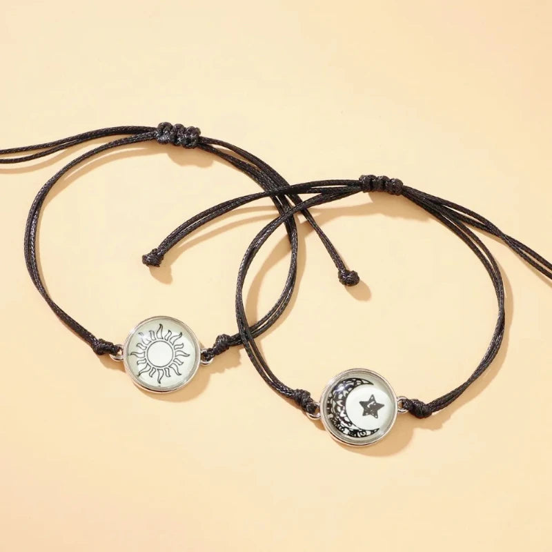 Moon & Sun Couple Bracelet