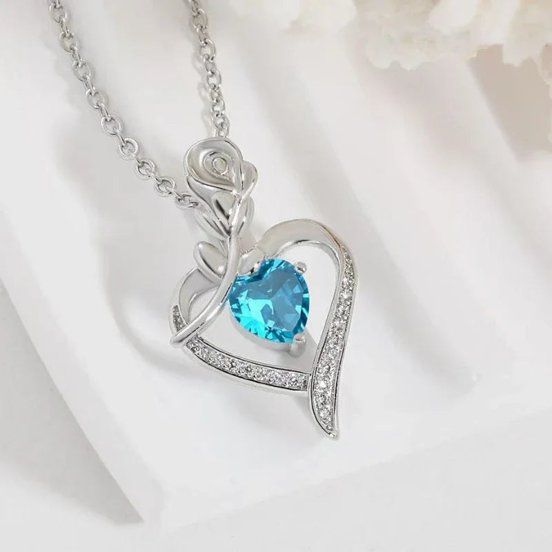 Hollow Heart Pendant Necklace