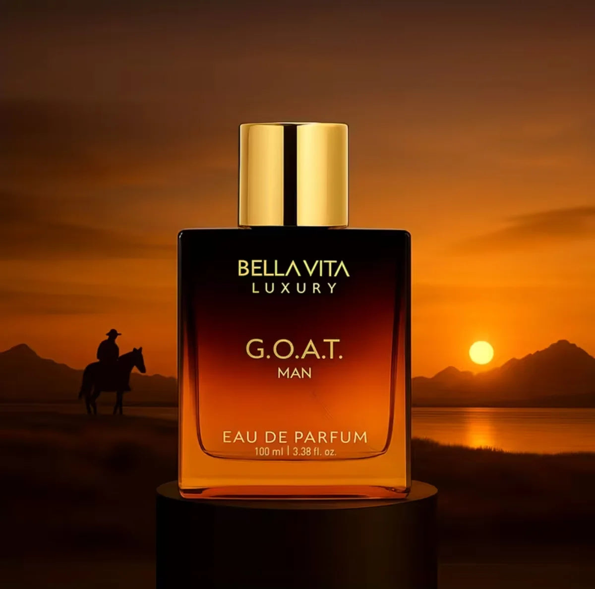 （CEO and goat） for Man Perfume Bella Vita Luxury- 3.38oz Eau de Parfum for Men- Elegant Fresh Scent with Lemon