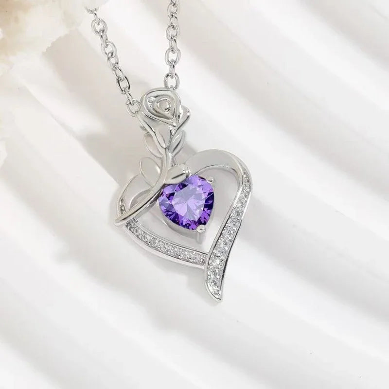 Hollow Heart Pendant Necklace