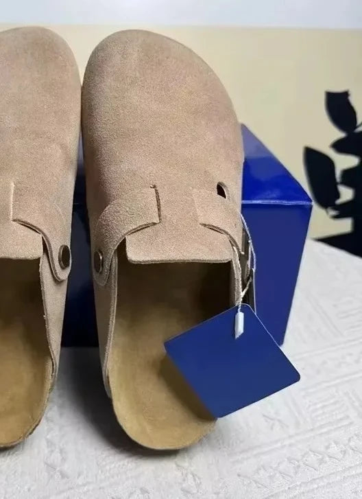 2026 New Fashion Leather Sandals for Men And Women Retro CasualComfortable Anti-Slip Beach Shoes for Spring And Autumn Ffashion