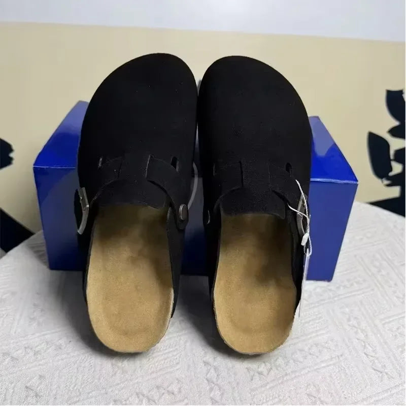 2026 New Fashion Leather Sandals for Men And Women Retro CasualComfortable Anti-Slip Beach Shoes for Spring And Autumn Ffashion