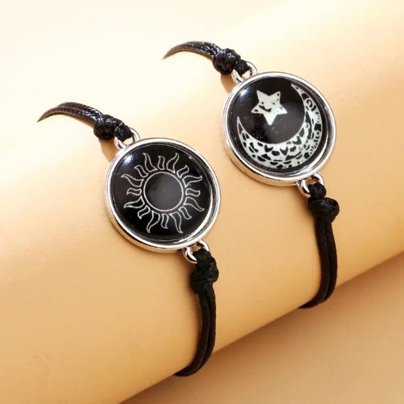 Moon & Sun Couple Bracelet