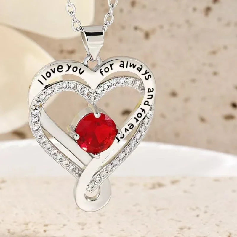 Hollow Heart Pendant Necklace