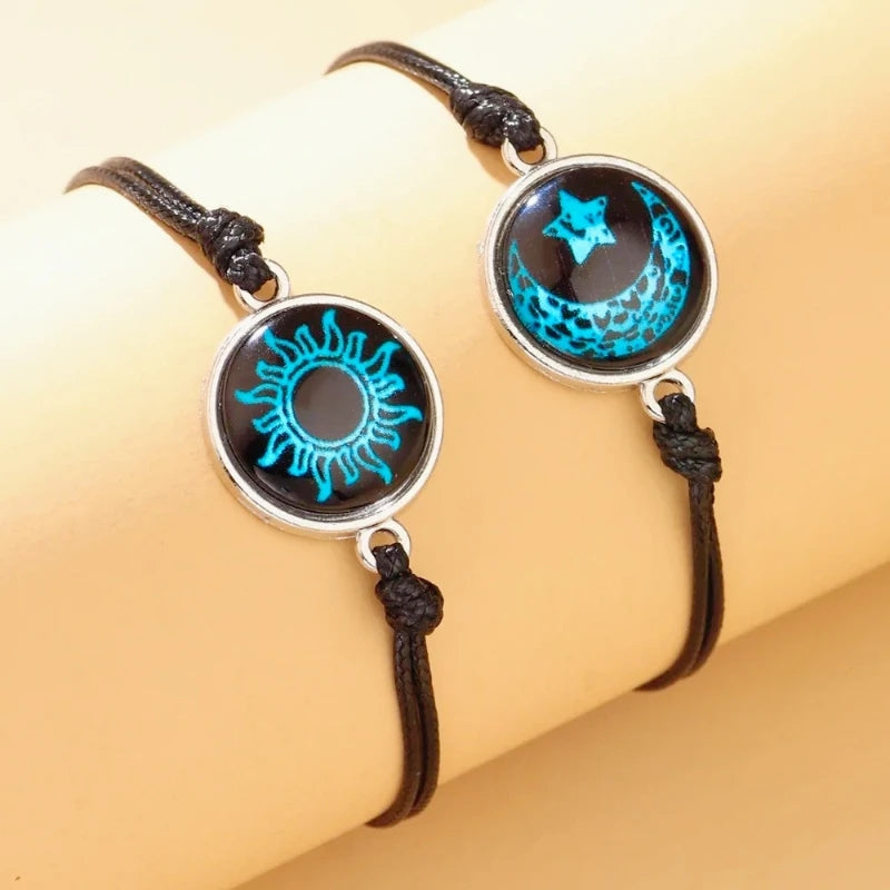 Moon & Sun Couple Bracelet