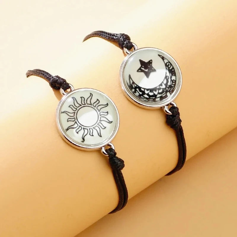 Moon & Sun Couple Bracelet