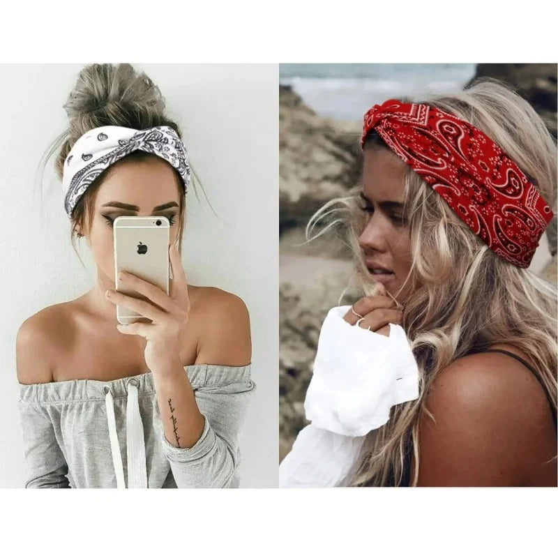 Knotted Turban Headbands (4-Pack)